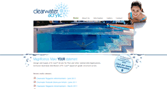 Desktop Screenshot of clearwateracrylic.com.au